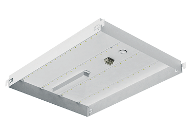 Светодиодный светильник VARTON для потолка Ecophon Focus Lp 588х462х57 мм 36 ВТ 4000 K